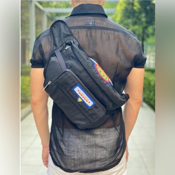 GUCCI BELT BAG WITH GUCCI 80S PATCH 536842 - Picture 14 of 14